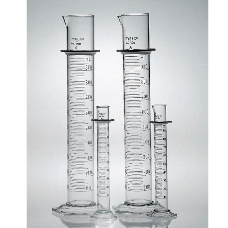 Probeta de vidrio de doble graduacion clase a x 250 ml - Medilab.pe