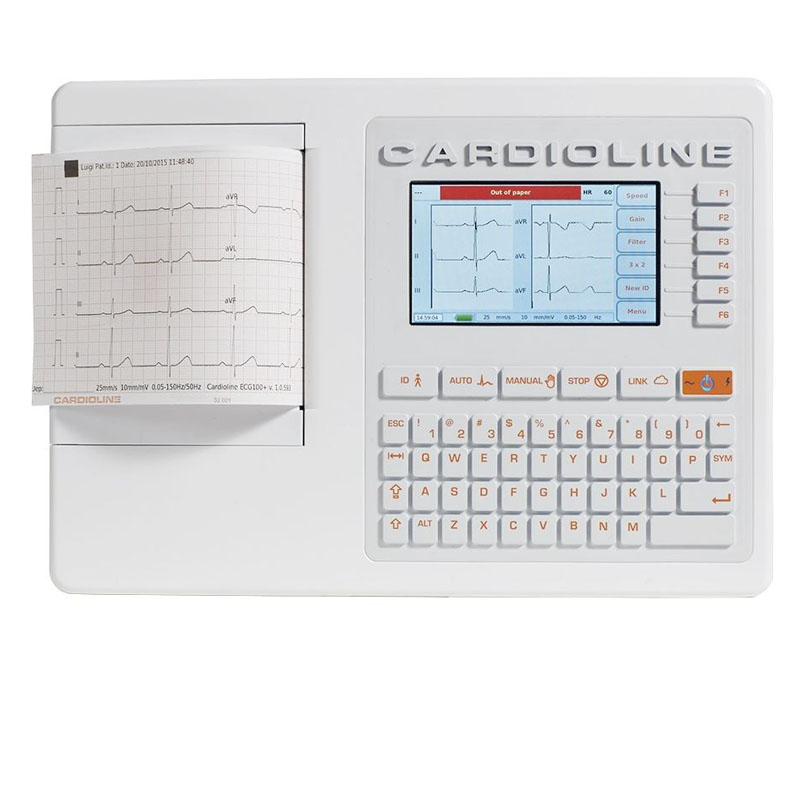 Electrocardiógrafo 3/6 Canales LCD Color 4.3" Con USB - Medilab.pe