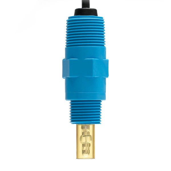 Sonda de conductividad para montaje en línea con 10m de cable y conector DIN HANNA HI3001D/10