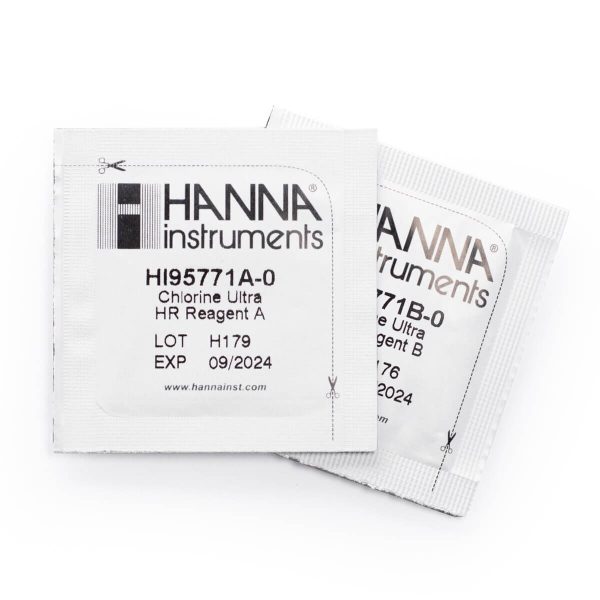 Reactivos para cloro intervalo ultra alto (300 pruebas) HANNA HI95771-03