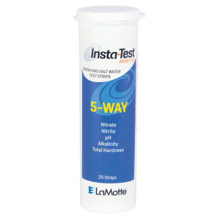 LaMotte 3038-G | Tiras de prueba de nitrato, nitrito, pH, alcalinidad y dureza total Insta-TEST®