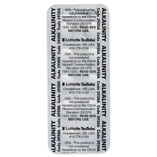 LaMotte 3920A-J | Tabletas TesTabs® de alcalinidad, paquete de 100