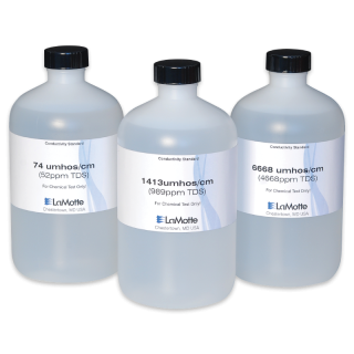 LaMotte 6317-L | Estándar TDS de conductividad, 12.880 μS, 9016 ppm, 500 mL