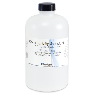 LaMotte 6417-L | Estándar TDS de conductividad, 718 μS/cm 503 ppm, 500 mL