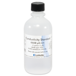 LaMotte 6418-J | Estándar TDS de conductividad, 6668 μS/cm 4668 ppm, 100 mL